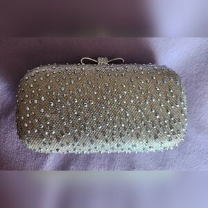 INC International Concepts Rhinestone Clutch